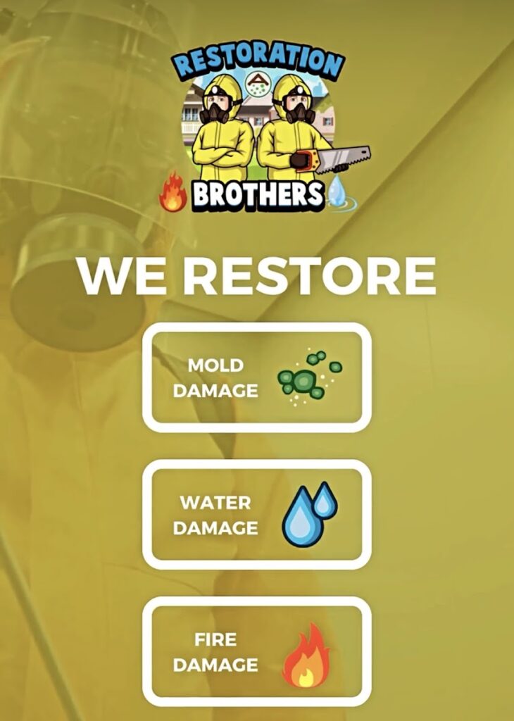 Restoration Brothers Mold inspections -Water & Fire damaged services