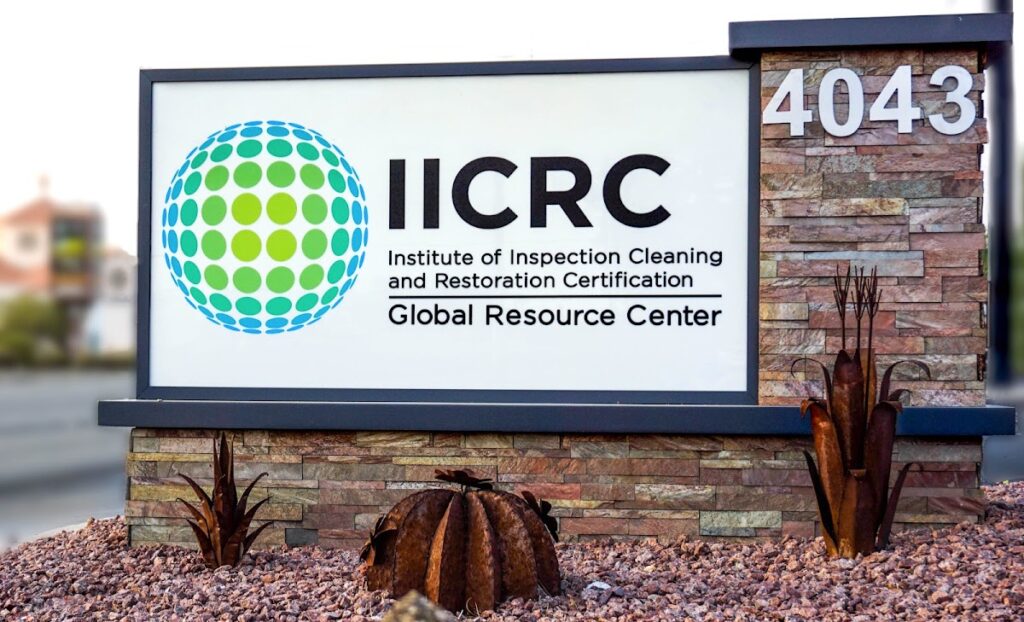 IICRC – Institute of Inspection Cleaning and Restoration Certification