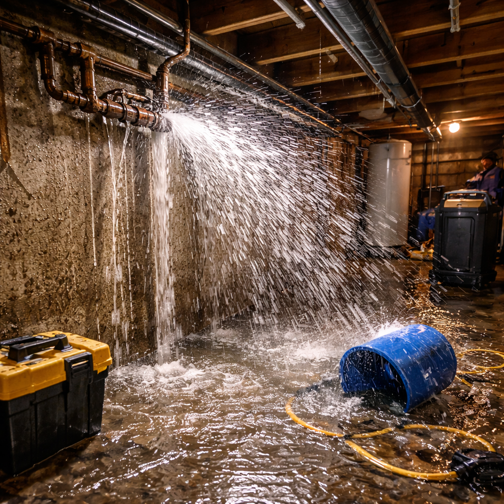Lawrence Water Damage Restoration and Mold Remediation