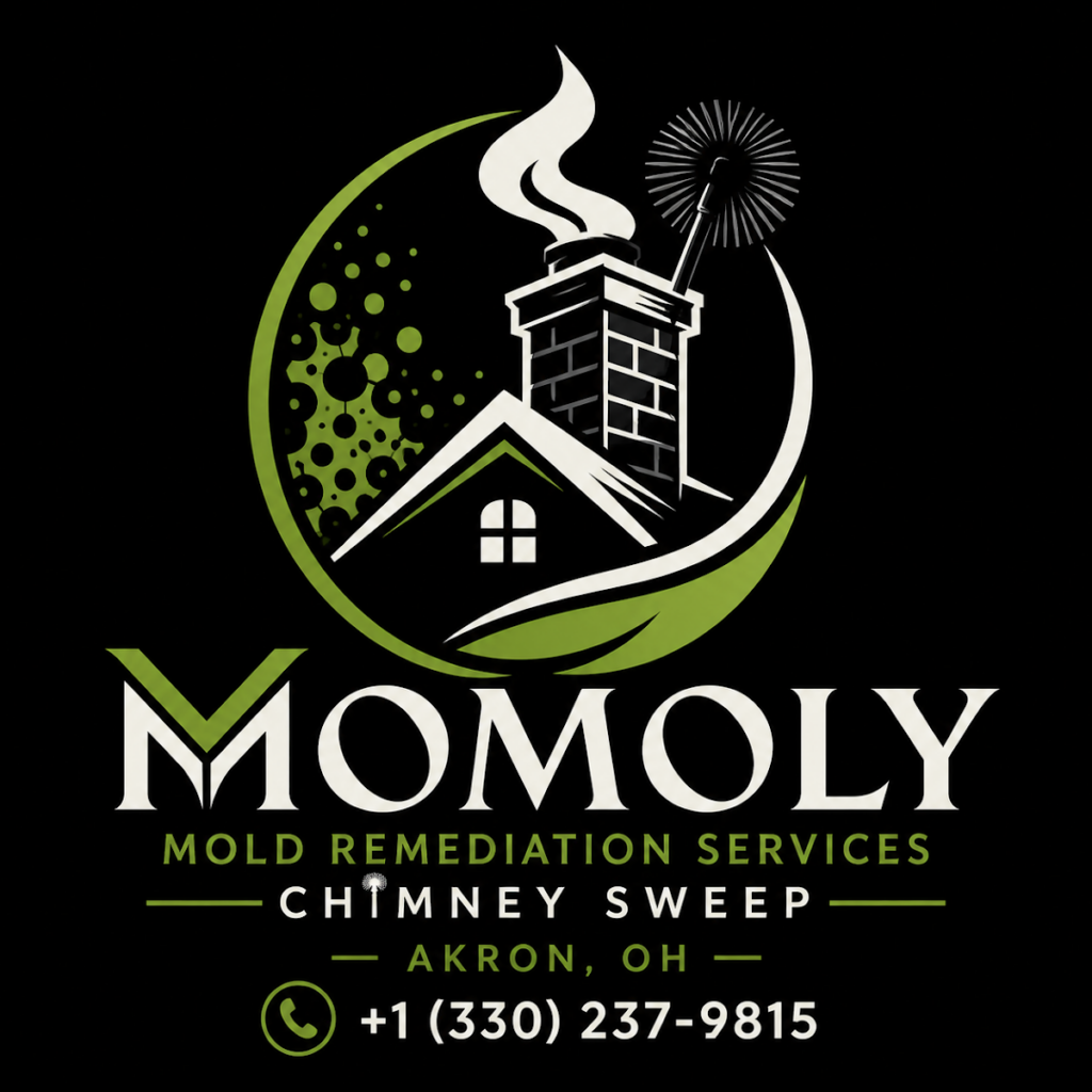 Momoly mold remediation services chimney sweep Akron, OH
