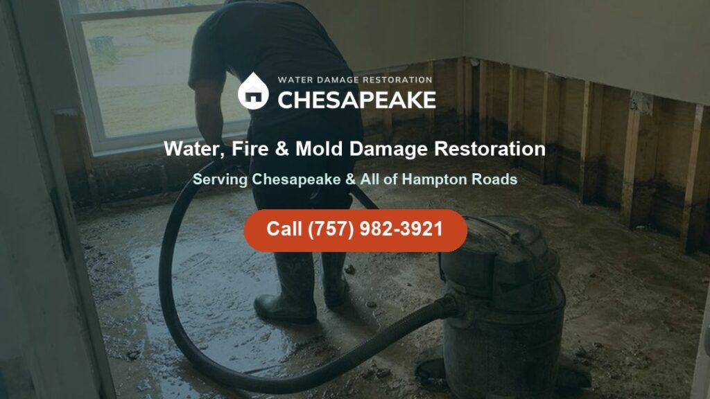 Water Damage Restoration Chesapeake