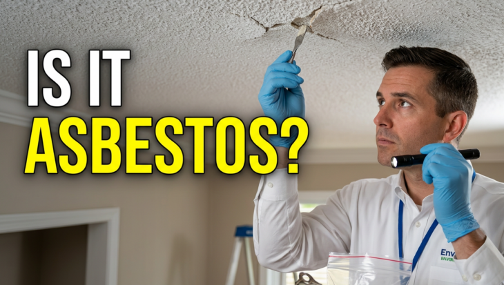 Asbestos Testing in Kensington, MD: Can You Identify Suspect Ceiling Materials by Sight?