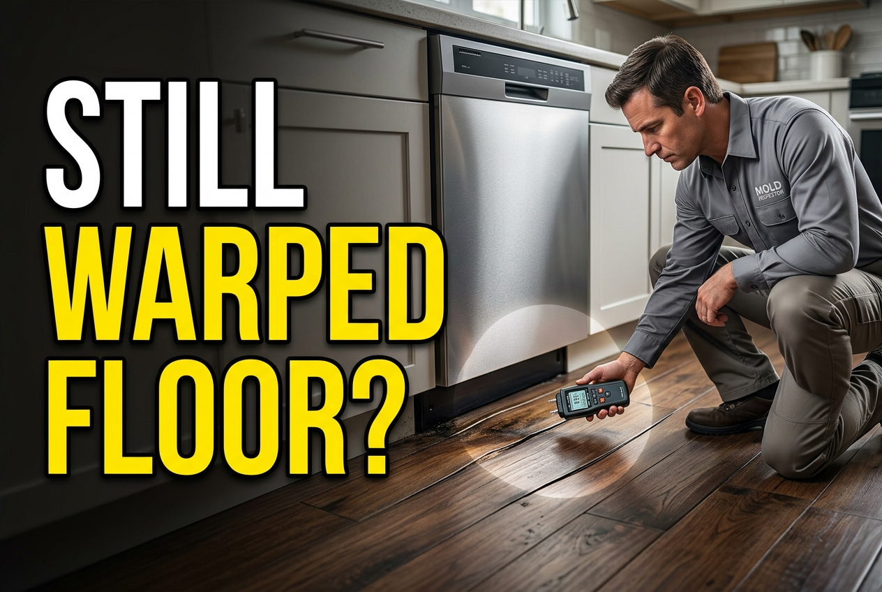 Dishwasher Leak Repaired but the Kitchen Floor Still Looks Warped? A Pembroke Pines Homeowner’s Guide