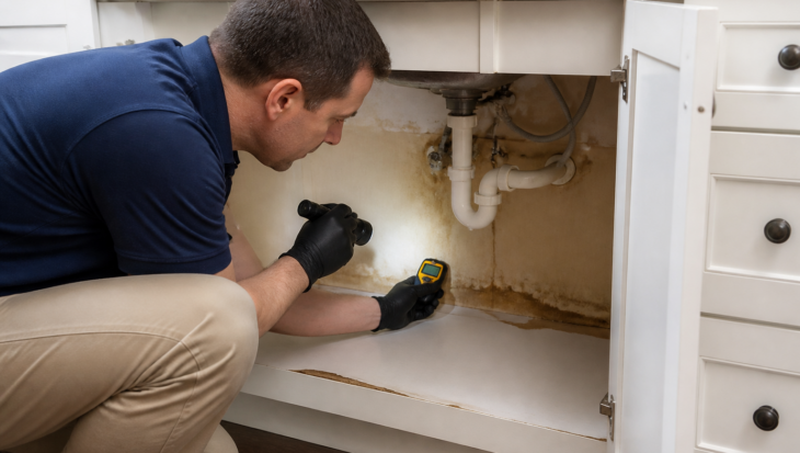 A Slow Leak Beneath the Kitchen Sink in Kensington: When to Consider a Mold Inspection