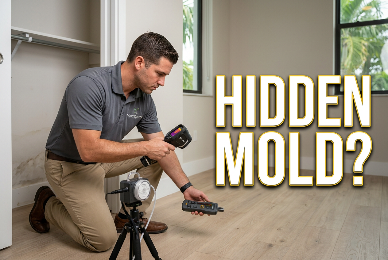 Mold Testing in Miami, FL: A Homebuyer’s Guide After Past Water Damage