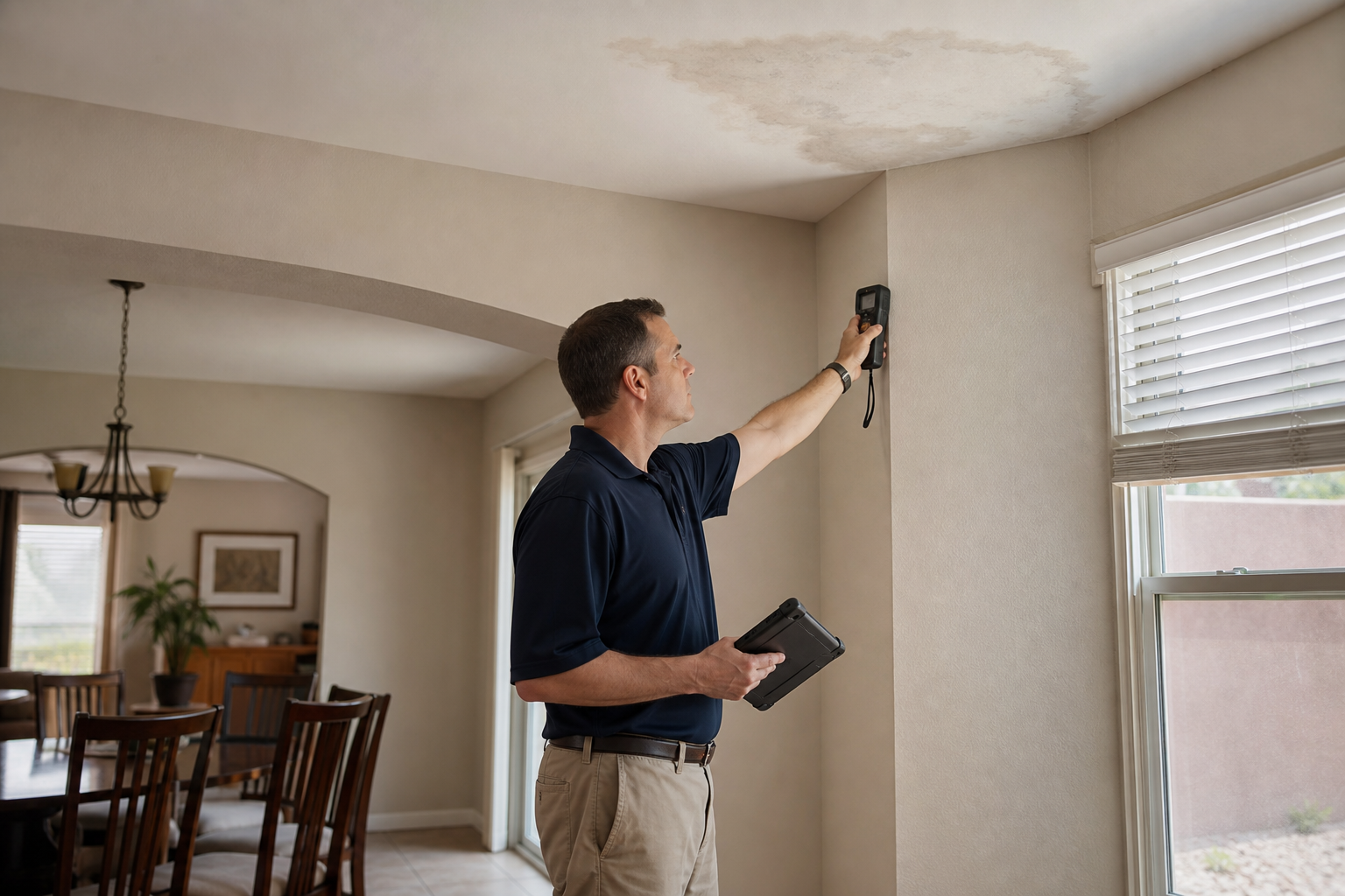 Signs You Need Mold Testing After a Roof Leak in Mesa, Arizona