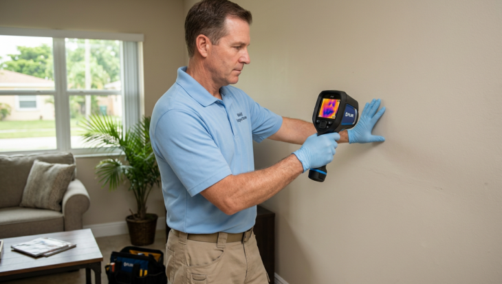 Thermal Imaging During a Mold Inspection in Davie, FL: What It Can and Cannot Reveal